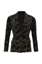 Black and Gold Blazer
