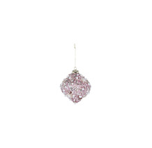 Large Pink Sparkle Bauble