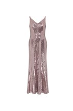 Mauve Sequin Dress