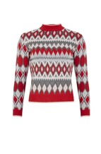 Red Fairisle Jumper