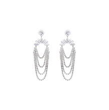 Silver Drop Earring