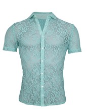 Aqua Lace Shirt