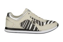 Beige and Zebra Trainers