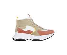 Beige & Pink Trainers