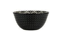 Black & White Patterned Bowl