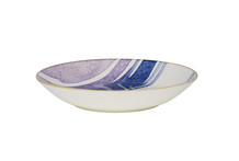 Blue and Purple Detail Bowl