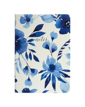 Blue Floral Notebook