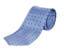 Blue Spotted Tie