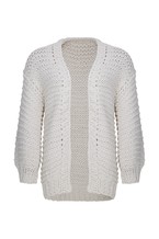 Cream Knitted Cardigan