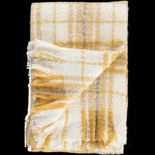 Cream & Ochre Throw