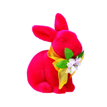 Bright Pink Bunny Ornament