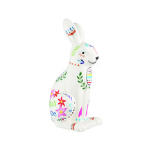 Hand Painted Illustrations Ceramic Bunny