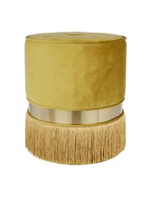 Gold Fringed Footstall