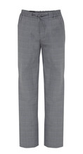 Grey Checked Trousers
