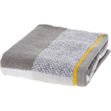 Grey Colour Block Hand Towels