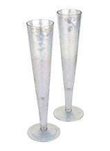 Iridescent Champagne Flutes