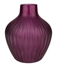Magenta Glass Vase