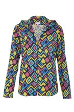 Multicoloured Zip Up Jacket