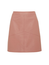 Peach A Line Skirt