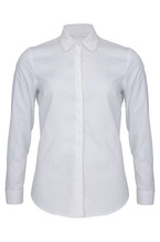 Pearl Detail White Shirt
