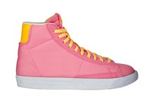 Pink and Yellow High Tops