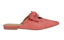 Pink Bow Mules
