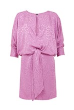 Pink Silky Dress
