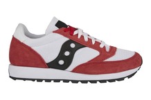 Red and White Trainers