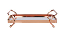 Rose Mirrored Vanity Tray