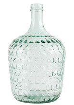 Teal Glass Vase