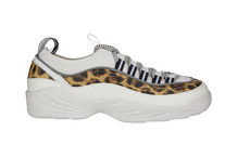 White Leopard Trainers