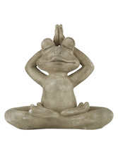 Yoga Frog Garden Ornament