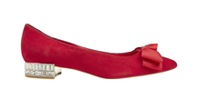 Red ballet shoe