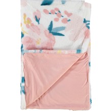 Fleecedecke, Floral gefüttert