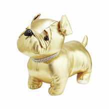 Gold Dog Ornament