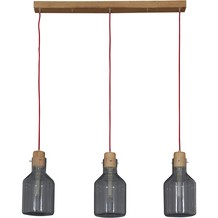 Silver Tone Hanging Pendant Light