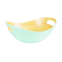 Blue Bowl Wood Innerbowl With Handels