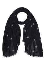 Navy Sternenschal