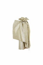 Gold Asymmetric Skirt