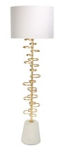 Gold Hoop Lamp