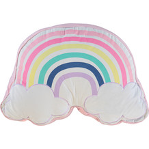 Pink Rainbow Floor Cushion