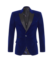 BLUE VELVET JACKET