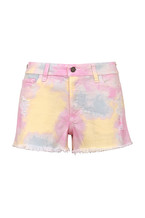 HighRiseTieDyeDenimBoyfriendShort