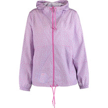 Lilac Floral Flash Forward Windbreaker Jacket