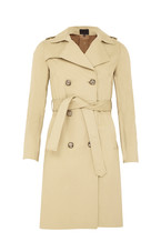 Brown trenchcoat