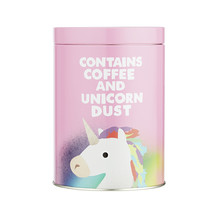 Pink Unicorn Coffee Tin