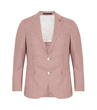 Sakko, Rot, gemustert