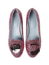 GLITTER EYELASH SHOES