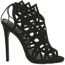 Black Cut Out Heels
