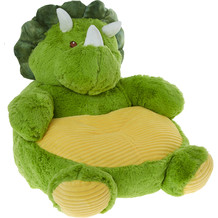 Green Animal Plush Dino Chair